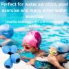 Cool & Fresh Aquatic Exercise Dumbbells 2pcs - Portable, Lightweight (68g), Heat Resistance EVA Foam, Ideal for Water Aerobics & Strength Training view 2