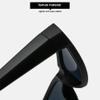 XLUMIO Steampunk Women Sunglasses Female Men Cyber Punk Sun Glasses Vintage Shades Eyewear Lady Rideing Eyeglasses,silver gray,with pouch and cloth view 4