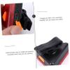 1pc Triangular Tail Lights Bike Rear Light Bike Warning Lamp Red view 2