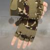 Parachute Protective Gloves, Protective Gloves Half Finger Gloves Half Finger Thickening Gloves 2 PCS Quick Release Fabric Pressure Relief for view 2
