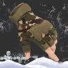 Parachute Protective Gloves, Protective Gloves Half Finger Gloves Half Finger Thickening Gloves 2 PCS Quick Release Fabric Pressure Relief for view 3