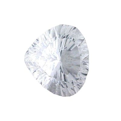 16x12 16mm x 12mm Custom Laser Concave Pear Brazil AAA Diamond Quartz Gemstone