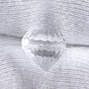 16x12 16mm x 12mm Custom Laser Concave Pear Brazil AAA Diamond Quartz Gemstone view 2