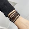 RINTOLER Morse Code Bracelets for Women Men Gifts for Her Best Friend Funny Inspirational Bracelets for Women Jewelry Adjustable Silk Beaded Wrap Bracelet (Be Brave) view 2