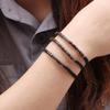 RINTOLER Morse Code Bracelets for Women Men Gifts for Her Best Friend Funny Inspirational Bracelets for Women Jewelry Adjustable Silk Beaded Wrap Bracelet (Be Brave) view 4