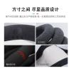 FUERU Car Steering Wheel Cover Set Car Steering Wheel Cover Breathable Leather Moisture Absorption Anti-Wrinkle Car Upholstery (Color : 6#) view 3