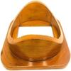 18" Divers Helmet Rosewood Wooden Base Mark V U.S. Navy Diving Helmet Base - Wood view 2