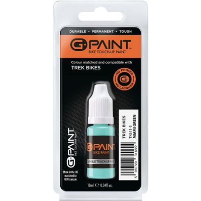 Trek Bike Touch-Up Paint - Miami Green - Gloss - GPaint 10ml Bottle - Touch-Up Paint Kit for Scratched or Chipped Bike Frames - GPaint Bike Paint