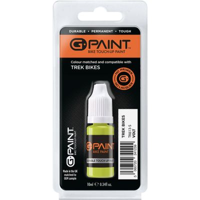 Trek Bike Touch-Up Paint - VOLT - Gloss - GPaint 10ml Bottle - Touch-Up Paint Kit for Scratched or Chipped Bike Frames - GPaint Bike Paint
