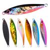 INEOUT 7pcs/lot Metal Cast Jigs Lures Spoon 14g 5cm Shore Casting Jigging Fish Sea Bass Metal Fishing Lure Jig Artificial Bait Tackle view 2