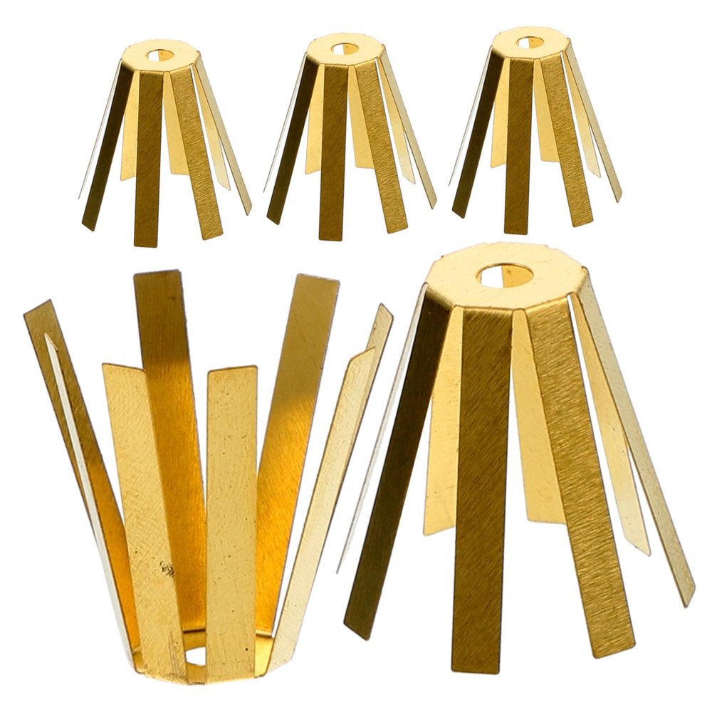 BESPORTBLE 5pcs Brass Golf Shaft Adapter Shims Easy Use Eight-arms Design for Enhanced Stability and Control Gasket for Optimal Shaft Angles Golf Accessories for Improved Performance