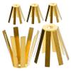 BESPORTBLE 5pcs Brass Golf Shaft Adapter Shims Easy Use Eight-arms Design for Enhanced Stability and Control Gasket for Optimal Shaft Angles Golf Accessories for Improved Performance view 1