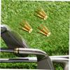 BESPORTBLE 5pcs Brass Golf Shaft Adapter Shims Easy Use Eight-arms Design for Enhanced Stability and Control Gasket for Optimal Shaft Angles Golf Accessories for Improved Performance view 2