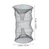 CORHAD High Precision Nylon Mesh Trap Net Easy to Use Fishing Net for Saltwater and Freshwater view 4