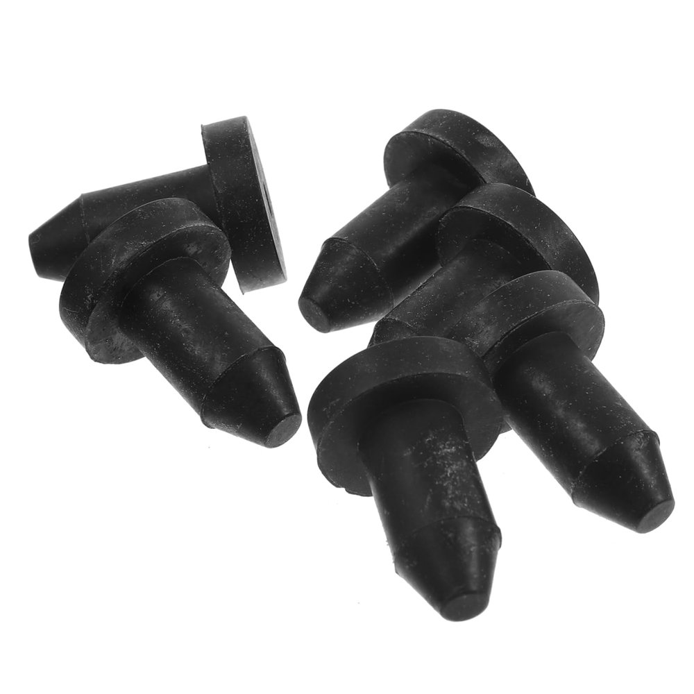 6pcs Kayak Drain Plug Rubber Scupper Stoppers for Canoes and Boats Easy Installation Water-Resistant Accessories for Kayaking and Fishing