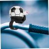 CORHAD Simple Cycling Bell for Boys and Girls Adults Soccer Bike Bell Accessory Loud Clear Ring Rainproof Random Style view 3