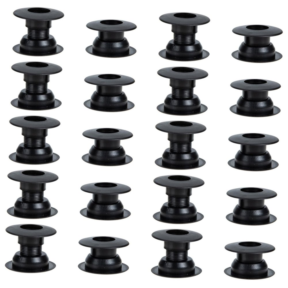 BCOATH 10pairs Durable Football Rod Bearings for Foosball Tables Easy to Install Safe Material Replacement Parts for Enhanced Gameplay