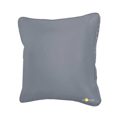 Oceansouth Boat Deck Pillow/Outdoor Waterproof Throw Pillow (Gray, 16" x 16") Cushion Outdoor Furniture Lumbar Back for Chair Patio seat Cover Chairs Home Decor Pillows Waterproof Bed Cases Garden