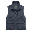 CJQJPNZ Casual Photographer Work Vest with Multi-Pocket Design for Men 7882 Black XS view 2