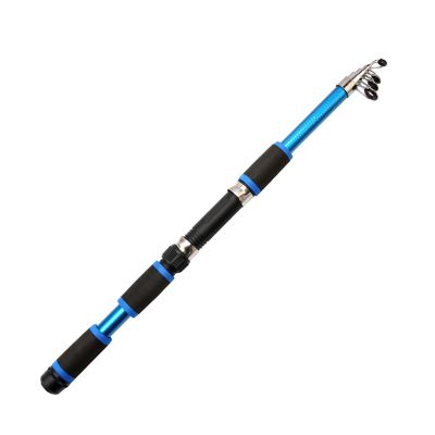 Fishing Poles Telescopic Spinning Fishing Pole Ultra Hard 1.8mm Sea Fishing Spinning Rod Short Sections for Long Shot Portable Tackle Telescopic Fishing Rod (Color : Bigblue Mug)