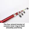 Fishing Poles Telescopic Spinning Fishing Pole Ultra Hard 1.8mm Sea Fishing Spinning Rod Short Sections for Long Shot Portable Tackle Telescopic Fishing Rod (Color : Bigblue Mug) view 2