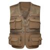 CJQJPNZ Quick-Dry Outdoor Vest for Men, Breathable and Portable Black L view 4
