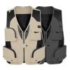 CJQJPNZ Adjustable Men's Fly Fishing Vest with Accessory Bags Deep gray9 XL view 2