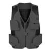 CJQJPNZ Adjustable Men's Fly Fishing Vest with Accessory Bags Deep gray9 XL view 3