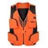 CJQJPNZ Adjustable Men's Fly Fishing Vest with Accessory Bags Deep gray9 XL view 4