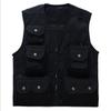 CJQJPNZ Classic Male Sleeveless Waistcoat with Multi-Pockets, Ideal for Fishing and Photography Beige XS view 4