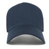 ililily Extra Large Solid Cotton Mesh Back Baseball Cap XL Big Trucker Hat (as1, Alpha, x_l, Navy - Curved) view 2