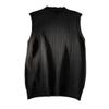 Dvbfufv Men O-Neck Hollow Out All-Match Knitting Retro Fashion Sweater Vest Black Asian Size L view 1