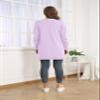 VIISHOW Women's Open Front Casual Knit Long Sleeve Sweater Classic Cover up Cardigan with Pockets, Light Purple, Large view 3