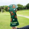 Barudan Golf Groundhog Golf Rotatable # 3 5 7 Wood Head Cover - PU Leather 3 Wood Head Cover Funny Golf Headcover for Men Fits for All Brand Fairway Woods view 3