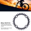 10 Speed Derailleur Groupset, 42T Flywheel Shift Kit, Mountain Drivetrain Set, Crank Shifter Rear Derailleur Chain Set view 3