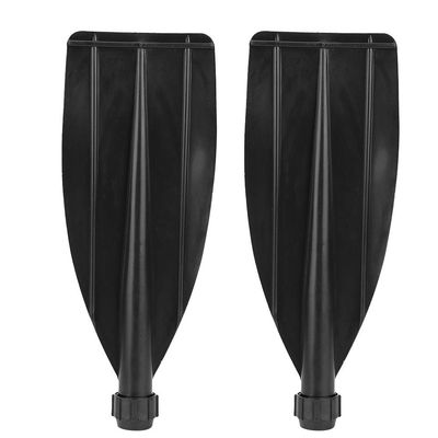 Aatraay Lightweight Kayak Paddle Attachment 38158 Pair Kayak Canoe Paddle Blade Leaf Oar Replacement Accessories Black