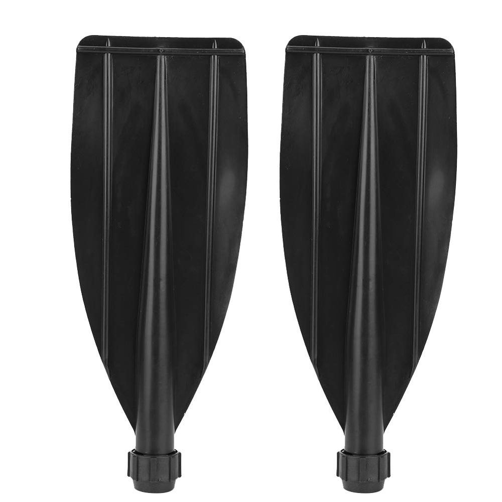 Aatraay Lightweight Kayak Paddle Attachment 38158 Pair Kayak Canoe Paddle Blade Leaf Oar Replacement Accessories Black