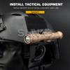 FAST Tactical Helmet Rail Adapter Kit,Rotatable Picatinny Adapter ARC Mount Side Rail Helmet Accessoriesa pair (Green) view 2