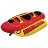 Airhead Double Dog Towable Tube for Boating and Water Sports with Kwik-Connect Tow Rope Connector view 2