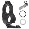 SIANKO Tactical Flashlight Ring Clamp Holder Adapter Kit with Pocket Clip,Quick Release Flashlight Portable Mount Accessories (Black) view 1