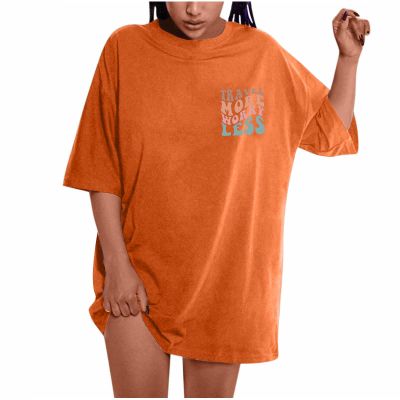 Plus Size Oversized T-Shirts for Women Summer Drop Shoulder Short Sleeve Crewneck Tops Trendy Casual Loose Graphic Tee