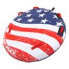 SportsStuff Airhead Stars and Stripes 1 Towable 1 Rider Tube + Airhead 2 Section Tow Rope for 1-2 Rider Towable Tubes, 60-Feet view 2