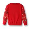 Kids Dinosaur Pattern Christmas Sweater Holiday Party Red Green Knitted Sweater (as1, Age, 5_Years, 6_Years, Pullover - Red) view 2