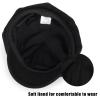 Kids Girls Wool Beret Newsboy Cap - Classic Cabbie Hat French Beret Pageboy Hat for Toddler Boys 4 to 8 Years Black view 4