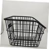 Kisangel Bicycle Baskets for Rear Heavy Duty and Girls Bike Rear Container Mountain Bike Basket for Boys and Girls Easy to Clean view 2