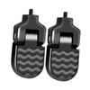 CORHAD 1pair Mountain Bike Rear Footrest Aluminum Alloy Foldable Pedals for Easy to Install Safe Foot Support for Boys and Girls and for Mountain and Standard view 1