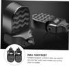 CORHAD 1pair Mountain Bike Rear Footrest Aluminum Alloy Foldable Pedals for Easy to Install Safe Foot Support for Boys and Girls and for Mountain and Standard view 4
