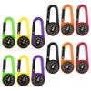 Sosoport Compass Carabiner Buckle 12pcs Survival Compass Set for Camping Hiking view 1