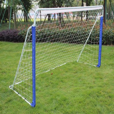 8' x 5' Portable Steel Soccer Goal with Net and Carry Bag for Kids Aldult Football Shooting Training