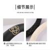 FUERU Car Steering Wheel Cover Set Car Steering Wheel Cover Breathable Carbon Fiber Ultra-Thin Fit Car Interior (Color : 2#) view 3